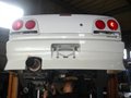 「日産 ER34 スカイライン」の、ワンオフマフラー製作/マフラー加工・修理・取り付け作業実例
