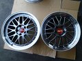 BBS LM F-1チャンピオンエディション赤 18インチ 中古4本セット